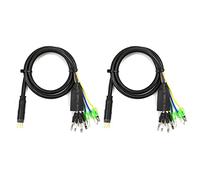 Giwnhvx 2PCS 60cm E-Bike 9Pin Convertir Rallonge Convertir Connecteur Étanche pour