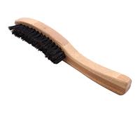 Giwnhvx 2Pcs Brosse à Barbe pour Moustache Rasage Peigne Massage Du des Du Brosse de Nettoyage de Cheveux Long Manche