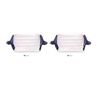 Giwnhvx 2PCS Marine Baril Anti-Collision PVC 400X110 mm Protection UV 'Amarrage de Navire Protection UV tampon Convient à un bateaux, bateaux gonflables
