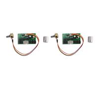Giwnhvx 2PCS Ordinateur Cas Mineur Régulateur de vitesse Ventilateur 8 Canaux Fan Hub PWM Haute Puissance Contrôleur de Ventilateur Violent DC12V