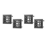 Giwnhvx 2Set Support de Montage Un Mur Universel pour Montage Vertical pour Caméra de Sécurité CCTV Dôme PTZ (D)