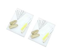 Giwnhvx 2Set Trousse de Feutrage À L'Aiguille Outils de Feutre de Laine Tapis Accessoires D'Aiguilles Artisanat