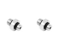 Giwnhvx 2X 7/16-20UNF Un 3/8-24UNF Filetage Adaptateur Rapide Montre Ordinateur Plongée Adaptateur Haute et Basse Pression