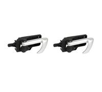 Giwnhvx 2X Avant Ou Arrière Gauche Côté Guide Intérieur Poignée De Porte Intérieur pour 2007-2012 avec Bouton Noir 82610-2B010