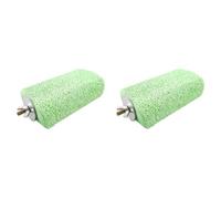 Giwnhvx 2X de Lave Oiseaux Rats Chinchillas Grincement des Dents Bloc de Lave pour Lapins Hamsters et Perroquets