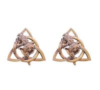 Giwnhvx 2X Dieux Païens Nordiques Sculpture Païenne Rune Nordique Résine Tenture Murale Décor Jardin Cour Décoration Statues Porte Pendentif Suspendu