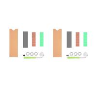Giwnhvx 2X Dissipateur SSD M.2 NVMe de 2 mm pour Disque Dur à État M2 2280 Dissipateur en Cuivre avec Pad Thermique Radiateur SSD pour ordinateur portable