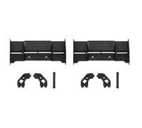 Giwnhvx 2X Groupe Aile de Queue pour HBX 16890 16890A 1602 SG1602 RC Accessoires pour Pièces de Rechange de Voiture