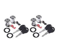 Giwnhvx 2X Kit de serrure de porte de voiture gauche et avec serrure de porte de voiture pour ramassage 1987-1991 80600-01G25