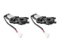 Giwnhvx 2X Lève-vitre Un 8 Moteur Lève-vitre électrique côté gauche Moteur de Levage dans le Verre pour Voiture Électrique