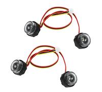 Giwnhvx 2X Lumière Avant Une LED pour 1603 1604 SG1603 SG1604 1/16 RC Accessoires pour Pièces Auto
