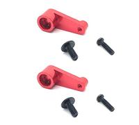 Giwnhvx 2X Métal 144001-1263 Pièces de Mise à niveau pour Servomoteur 25T pour 144001 Pièces de rechange Rouge