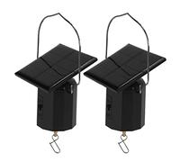 Giwnhvx 2X Moteur de Spinner de Vent Moteur D'Affichage Suspendu Solaire Moteur pour Carillons ÉOliens