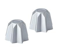 Giwnhvx 2X Moule en Aluminium Anodisé Gâteau Pain Gelée Pandore Muffins au Chocolat Articles pour la Maison Ustensiles de Cuisine B