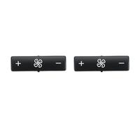 Giwnhvx 2X Panneau de Contrôle du Climat pour Auto Bouton Interrupteur Bouchons Clé Contrôle Air Chauffage Vitesse Ventilateur pour - Série 5 E39 X5 E53 M5
