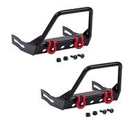 Giwnhvx 2X Pare-chocs Avant de Voiture en Métal RC Rock Crawler pour 1/10 RC Crawler Axial SCX10 pour TRX4 D90 CC01 B