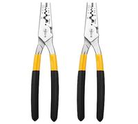 Giwnhvx 2X PCS 0.5-16 Pince A Sertir Petit Style pour Gaines pour Câbles Terminaux pour Tubes Spéciaux Outils Une Main avec Pince