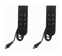 Giwnhvx 2X Pièces de Chaise Inclinable Électrique Interrupteur Inclinable Électrique Interrupteur Moteur Inclinable Interrupteur Manuel 6 Boutons pour Canapé Électrique