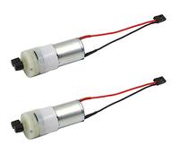 Giwnhvx 2X Pompe à Eau de Bateau RC 3-6V 370 Pompe de Refroidissement par Eau Prise JR étanche pour Moteur et ESC de Bateaux RC