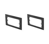 Giwnhvx 2X Power Supply Baffle SFX to ATX Adaptateur d'alimentation SFX to ATX PSU Converter Conversion Frame avec 4, Noir
