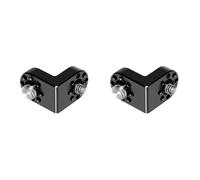 Giwnhvx 2X Rallonge À Vis 1/4 3/8 Adaptateur De Montage À Angle Droit 90° pour Moniteur Trépied Transmission Images Vidéo Cage Caméra DSLR