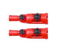 Giwnhvx 2X Rallonge de Pinceau Multi-Angle, Support de Fixation pour Manche D'Extension pour Pinceau, Rouleau, Poignée Sécurisée