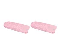 Giwnhvx 2X Rose Poche à Lisser les Cheveux, Support de Tapis Résistant à la Chaleur pour Flat Curling de Fer le Fer Outils pour Cheveux Chauds