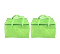 Giwnhvx 2X Sac Thermique Pliable Taille pour Aliments avec Isolation Thermique Boîte En Aluminium Boîte