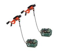Giwnhvx 2X Treasure Diver Décoration Aquarium Fish Tank Orange