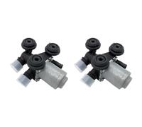 Giwnhvx 2X Vanne de contrôle de chauffage CVC pour E39 E46 3 5 Série E83 X3 1999-2010 64118369805