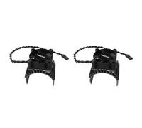 Giwnhvx 2X Ventilateur de Refroidissement Couvercle de Dissipateur de Moteur pour 144001 124019 124018 124016 104001 RC Voiture 540 550 3650 Dissipateur de Moteur,1