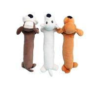 Giwnhvx 3 Pièces Jouet Interactif pour Chien en Peluche Couineur pour Chiens Adapté Aux Animaux de Compagnie Jouet à Mâcher Amusant Fournitures pour Animaux de Compagnie