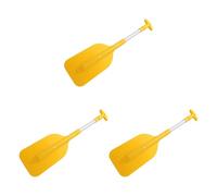 Giwnhvx 3 Pièces Pagaie Télescopique Portable Pliable Réglable en Alliage D'aluminium Accessoires pour Bateaux de Sécurité