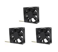 Giwnhvx 3 ventilateurs de refroidissement 24 V 80 mm 80 cm 80 x 80 x 25 mm 8025 ventilateur pour ordinateur PC ventilateur de refroidissement CPU Router DIY GPU