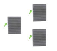 Giwnhvx 3 x 27 lignes et 30 grilles pratique tableau noir portable en plastique braille avec stylet