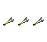 Giwnhvx 3 x alimentation de 8 broches à double 8 broches (6 + 2) de puissance GPU pour K80 M40 M60 P40 P100