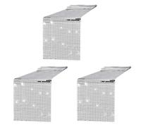 Giwnhvx 3 x Chemin de table pour fêtes de discothèque miroir de table dans le D' Runner de table métallique pailleté pour mariages avec fêtes de danse dans la discothèque