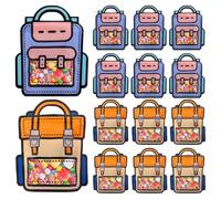 Giwnhvx 30 Cadeaux avec Poignées, à Dos de Dessin Animé pour Fête, Mariage, Anniversaire, Baby Shower pour Bonbons, Cadeaux de Fête, Collations