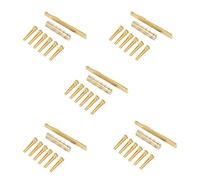 Giwnhvx 30 Pcs Guitare Épinglettes Cavalier Baise Nut Pièces de Rechange pour Guitare Acoustique