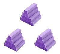 Giwnhvx 30 Pieces x Blocs de Poncage Outil de Polissage Outil de Poncage En Acrylique Outils A Ongles pour L'Art Des Ongles (Couleur: Violet)
