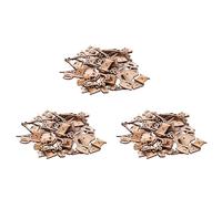 Giwnhvx 300 Pcs Machine à Coudre Ciseaux en Forme de Boutons en Bois à Coudre Bouton pour Enfants Vêtements Bouton Décoratif Scrapbooking Accessoire