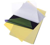 Giwnhvx, 35 feuilles de papier transfert pochoir pour tatouage, format A4, facile à installer et à utiliser