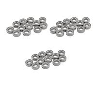Giwnhvx 36PCS Roulement en Acier 3X6X2mm pour C14 C24 C34 C44 MN D90 MN-90 MN99S RC Pièces de Voiture Accessoires de Mise À Niveau