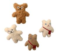 Giwnhvx 3D Ours Jouet en Peluche pour Réfrigérateur pour Réfrigérateur Muraux Animaux de Dessin Animé Décoration pour La Maison
