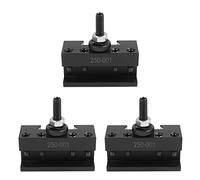 Giwnhvx 3X 250-001 Cnc Tour Outil Changement Rapide Outil Post Cutter Titulaire Kit Set