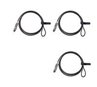 Giwnhvx 3X 4 Verrouillage Universel de Sécurité pour Ordinateur Portable USB Numérique Lock pour Ordinateur