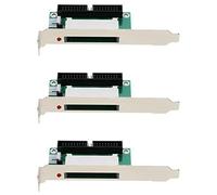 Giwnhvx 3X 40-Pin Compact Flash Card À 3.5 IDE Convertisseur Adaptateur Pci Bracket Back Panel