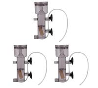 Giwnhvx 3X 600L / H Mini Poissons D'Aquarium Corail Réservoir Accrocher Interne sur Driven Air écumeur avec Bois Air Tube Pierre