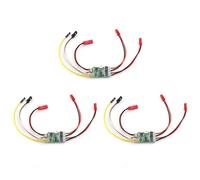 Giwnhvx 3X Bidirectionnel Bidirectionnel 5A ESC Régulateur de Vitesse Brossé Dual Way ESC 2S-3S Lipo pour Pièces de Rechange de Réservoir de Bateau Modèle RC
