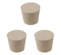 Giwnhvx 3X Bouchon en Caoutchouc Bouchon de Laboratoire Bouchon Bouchon de Fermeture Push-In 7 28 X 37mm